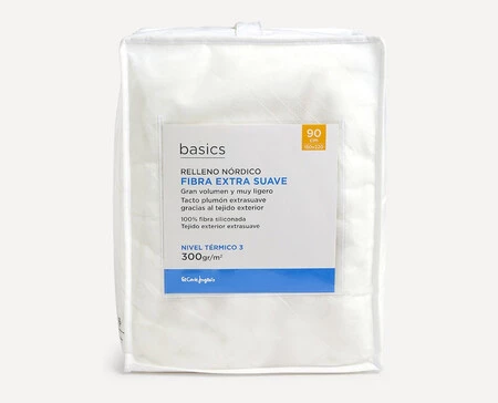 Relleno Nordico Nivel Termico 3 Fibra Extra Suave Basics El Corte Ingles