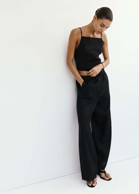 pantalon lino