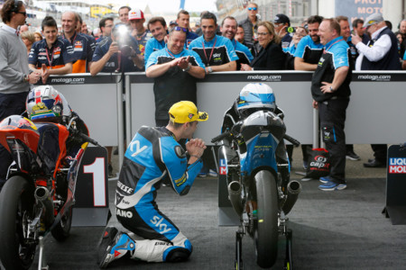 Romano Fenati Parc Ferme Sky Vr46