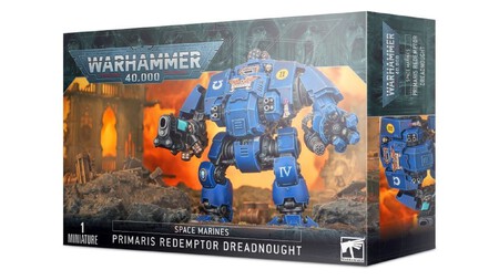 Imagen de la caja de un dreadnought Redemptor