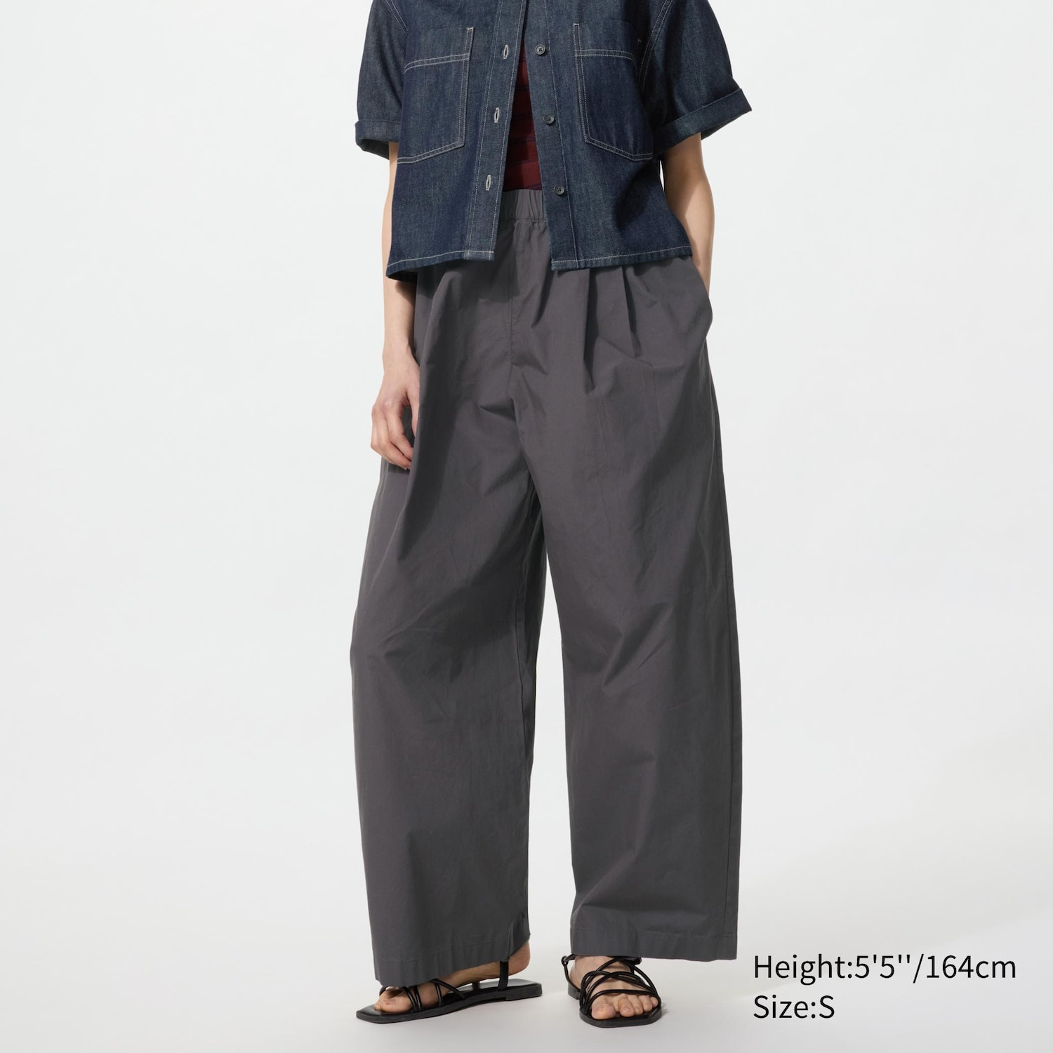 Pantalón confort algodón ancho