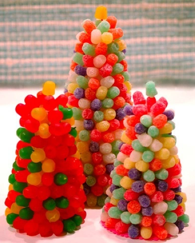 Los árboles de Navidad más dulces