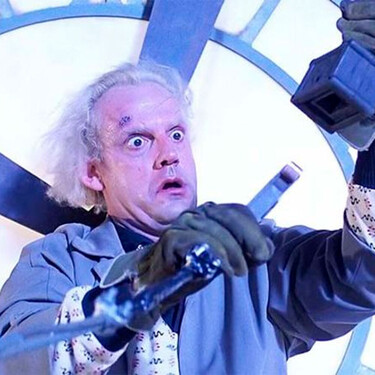 Regreso Al Futuro Doc Reloj Rayo