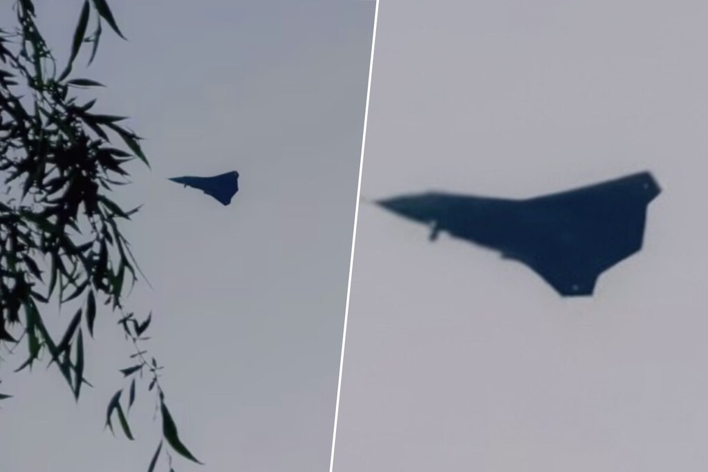 El cielo de China nos acaba de dar otra pista de su ambición aérea. Un avión tan radical que cuesta adivinar su función