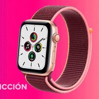 Regalar a tu madre un Apple Watch SE de 44mm GPS+Celular sale 43 euros más barato en MediaMarkt comprando el modelo dorado con correa Loop en color ciruela