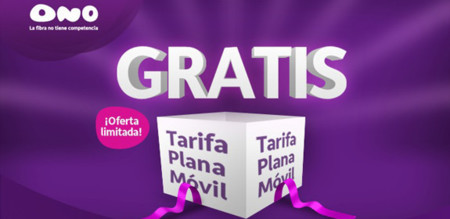Ono regala 100 minutos y 100 MB para una línea móvil durante un año a todos sus clientes