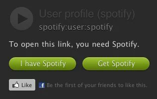 spotify perfil usuario web publico
