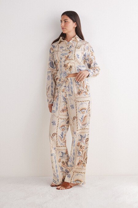 pantalones de lino