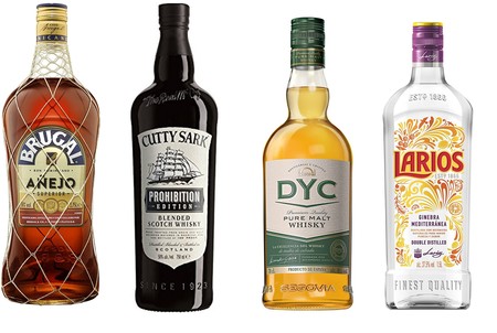 Ofertas Flash en Amazon en bebidas de alta graduación: Larios, Dyc, Brugal o Cutty Sark