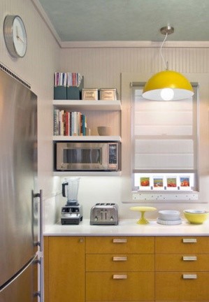 Puertas abiertas: una cocina amplia y funcional