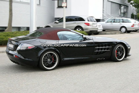 Fotos espía del Mercedes-Benz SLR McLaren 722 Edition Roadster