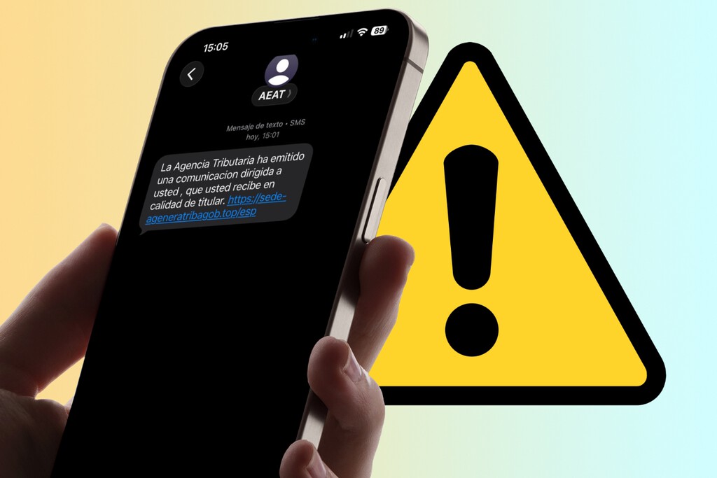 Casi caigo en la última estafa de la Agencia Tributaria. Un SMS realista que se desenmascara desde el iPhone en menos de un minuto 