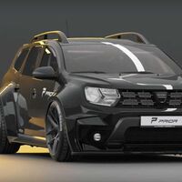 El Renault Duster recibe, por algún motivo, un atuendo Widebody y parece estar listo para las carreras