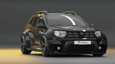 El Renault Duster recibe, por algún motivo, un atuendo Widebody y parece estar listo para las carreras