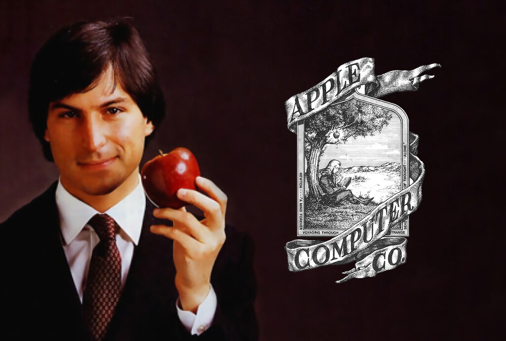 El primer logo de Apple era una obra de arte victoriana. Steve Jobs lo odiaba tanto que duró solo seis meses El primer logo de Apple era una obra de arte victoriana. Steve Jobs lo odiaba tanto que duró solo seis meses