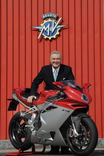 Claudio Castiglioni con su F4