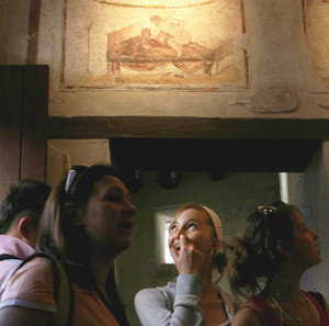 Reabre el burdel de Pompeya...para mostrar frescos!