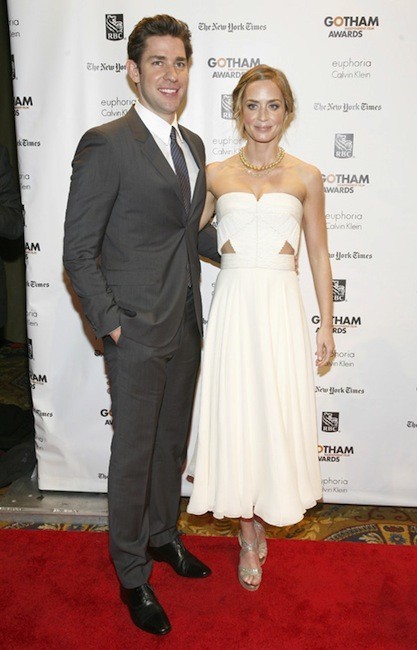 Emily Blunt, más feliz que una perdiz con eso de ser mamá por primera vez