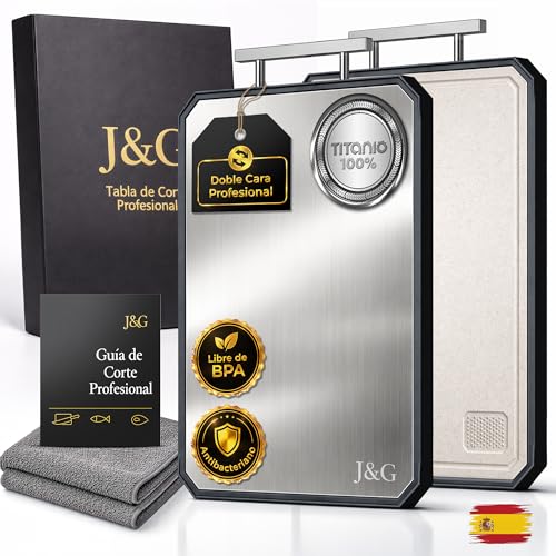 J&G Tabla de Cortar de Titanio 100% 