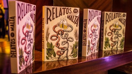 Relatos de malta, el libro sobre cerveza hecho con cerveza