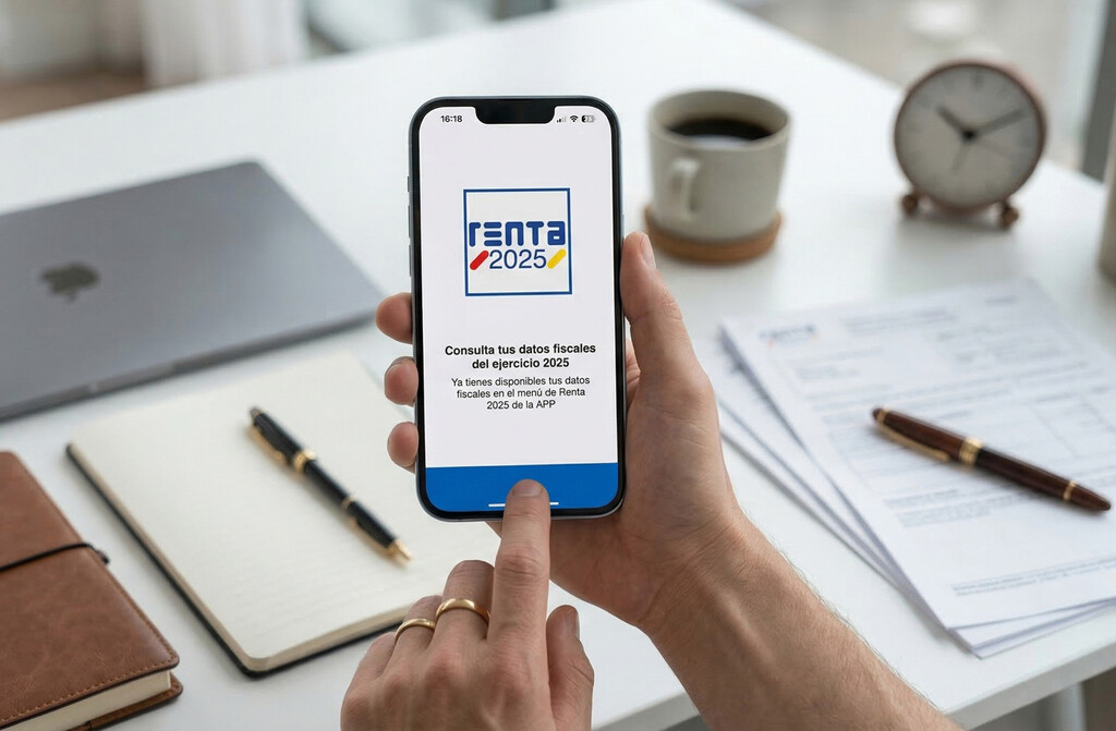 Arranca la campaña de la Renta 2025: ya puedes consultar tus datos fiscales desde el móvil