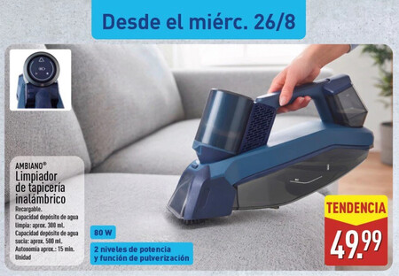 Limpiador De Tapiceria Aldi