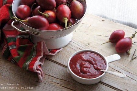 Salsa de tamarillos. Receta peruana