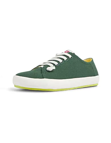 Camper Peu Rambla Vulcanizado-21897, Zapatillas Mujer, Verde (Green 080), 38 EU