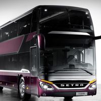 Sorprendentemente, el autobús más premium del mundo es casi tan aerodinámico como un Ford Focus RS