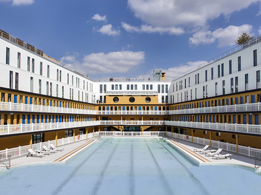 La piscina más bella convertida en hotel spa: Visitamos el Hotel Molitor de París