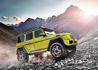 Mercedes Benz G 500 4X4²: bestia al cuadrado