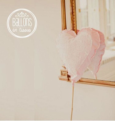 Un DIY para una fiesta o boda de verano: Globos de tela