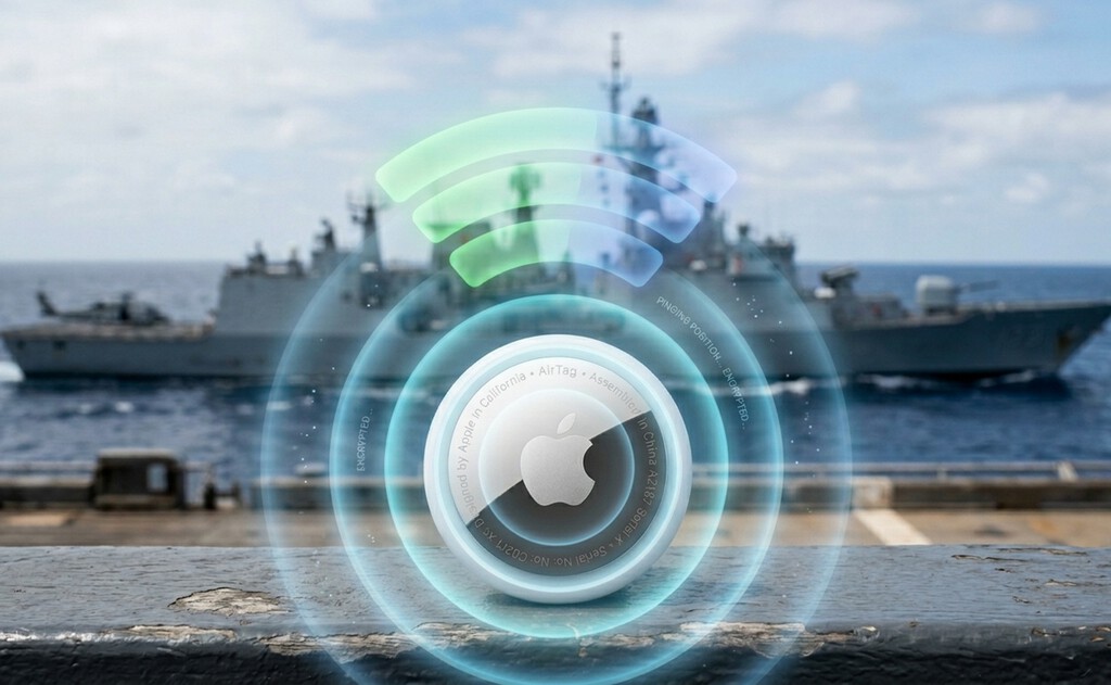 Proteger una fragata de guerra cuesta una millonada. Seguirla en tiempo real con un rastreador Bluetooth, solo unos pocos euros