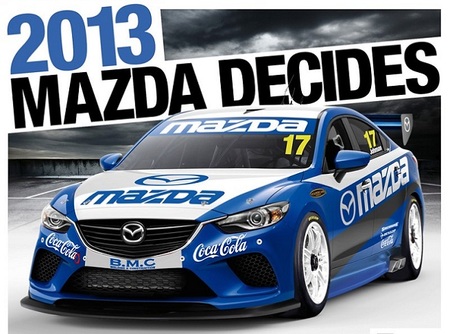 Mazda podría dejarse ver también en los V8 Supercars