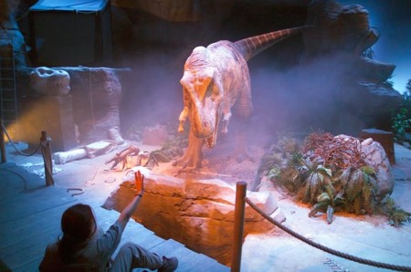 Espectáculo T-Rex Dinópolis