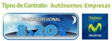Movistar cambia las condiciones del Plan Profesional de 8 a 20h