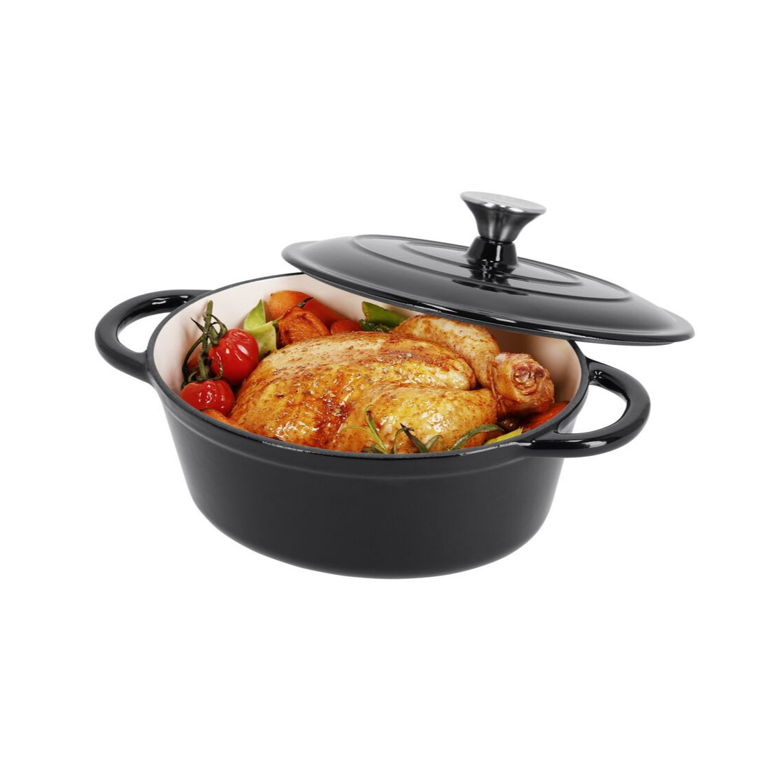 Cacerola de hierro fundido 25 cm 3 L