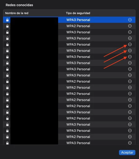 Wi-Fi ネットワーク Mac の設定