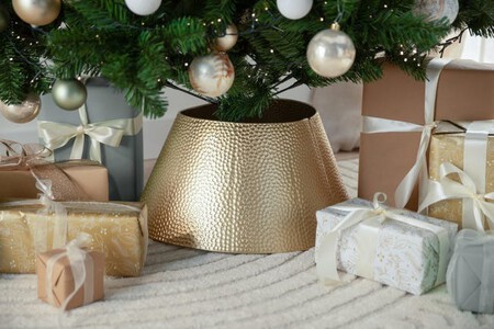 Cubre base de árbol de Navidad