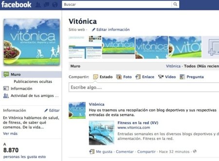 Vamos a intentar llegar a los 10.000 fans en facebook