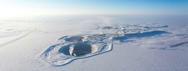 A punto de cerrar, esta remota mina del Círculo Polar ha dado con un diamante amarillo de 2.000 millones de años de antigüedad que pesa 158 quilates