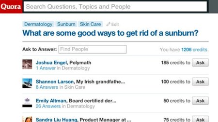 Quora prueba los créditos virtuales como manera de fomentar la participación y las respuestas
