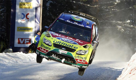 Mikko Hirvonen golpea primero en el Rally de Suecia