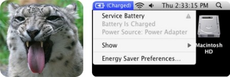 Snow Leopard podría afectar las baterías de algunos MacBook Pro