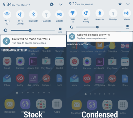 TouchWiz añade el escalado de imagen del Samsung Galaxy S7 desde Ajustes