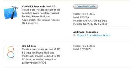 Aún no llegó iOS 8.2 y ya tenemos la primera beta de iOS 8.3