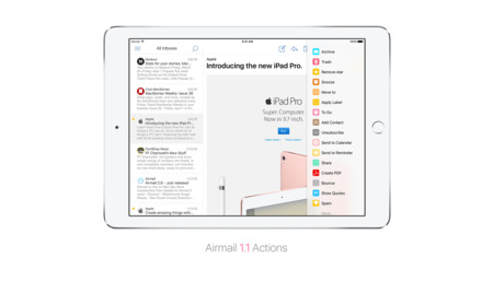 Airmail llega ahora al asalto del iPad (y se hace universal)