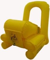 Luftikid: Silla de retención inflable para coches