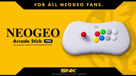 SNK anuncia el NeoGeo Arcade Stick Pro, una combinación de consola y mando de control