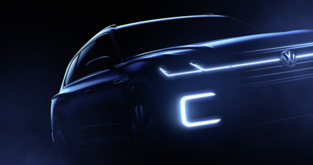 Teaser Volkswagen SUV Salón de Pekín